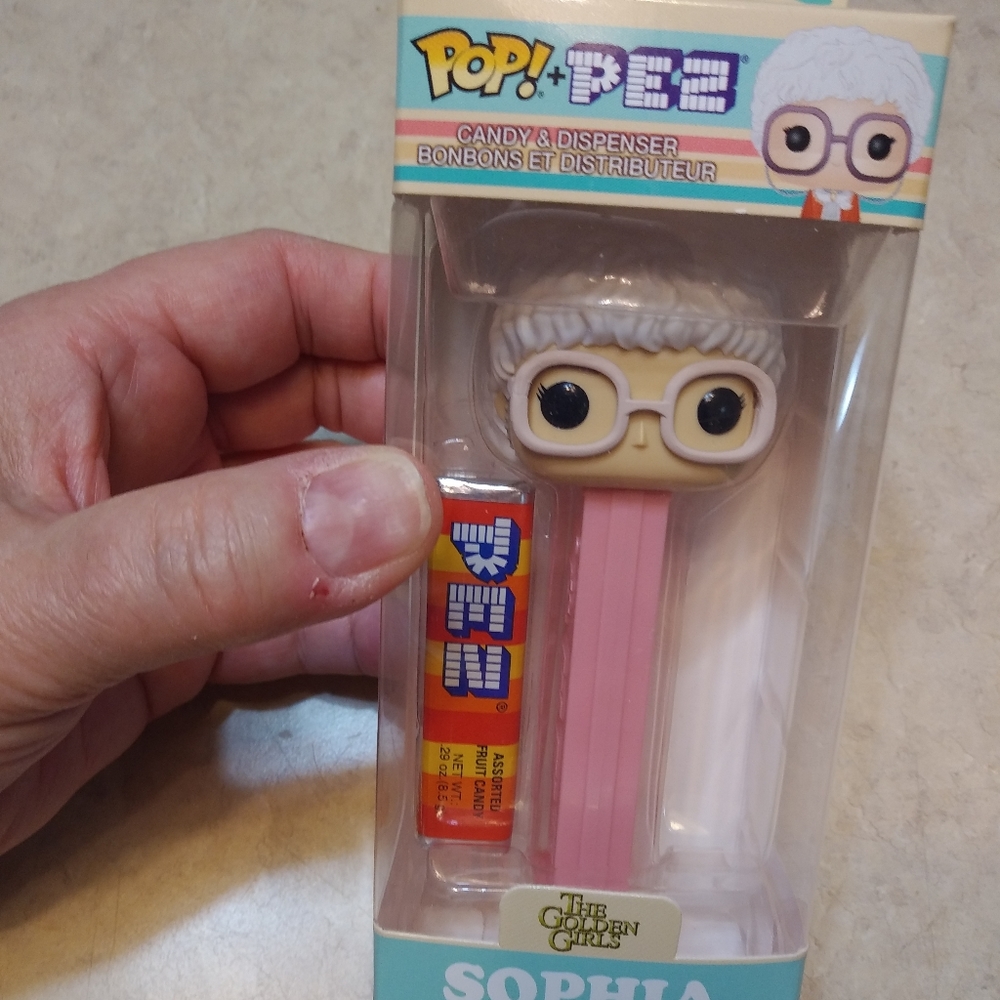 Pez for collectors!  A Golden Girl!